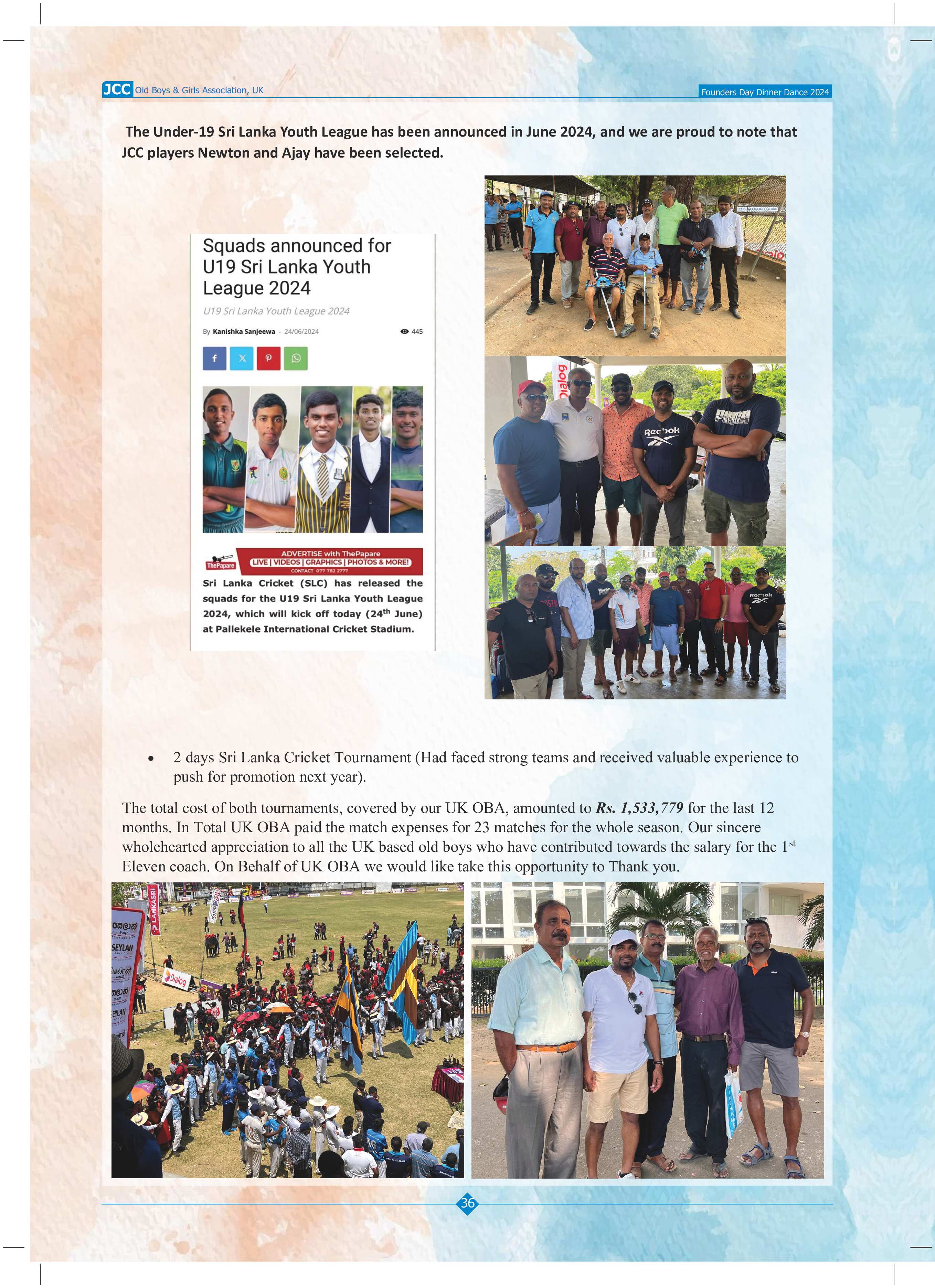 JCC OBA UK Newsletter - 2024 Page 25